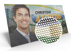 Adesivo Perfurado para Eleições