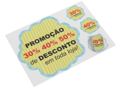 adesivo para vitrine nuvem