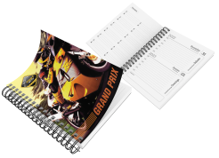 agendas diária capa maleável