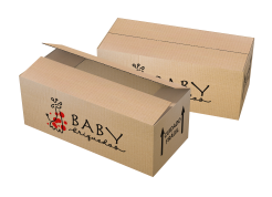 Caixa de Papelão - 46,3x20,6x18,5cm