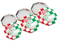 Caixa de Pizza Estampada