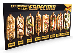cartaz 45x21cm