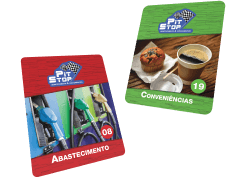 duas comandas pvc arte variável