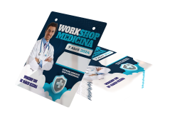 Credencial PVC com Dois Furos ? Dados Variáveis