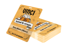 Credencial PVC com furo e Dados Variáveis