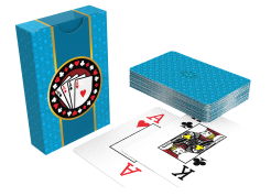 baralho cartas de papel simples