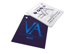 tag verniz localizado e hot stamping