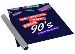 Tapete Personalizado para Festa em Lona