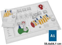 Plotagem de projetos - Impressão A1 full color