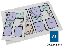Plotagem de projetos - Impressão A3 full color