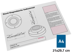 Plotagem de projetos traços - Impressão A4