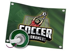 Bandeiras com Ilhós