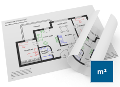 Plotagem de projetos traços - Impressão por m²