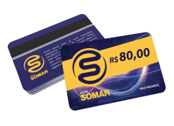 vale presente com tarja magnética